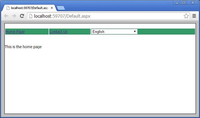 this is your home page
